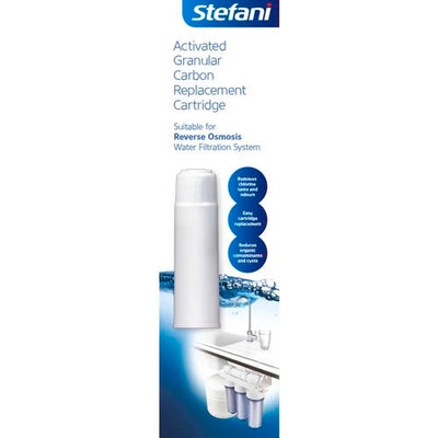 STEFANI Activated Granular Carbon Replacement Water Filter Cartridge Purifier 