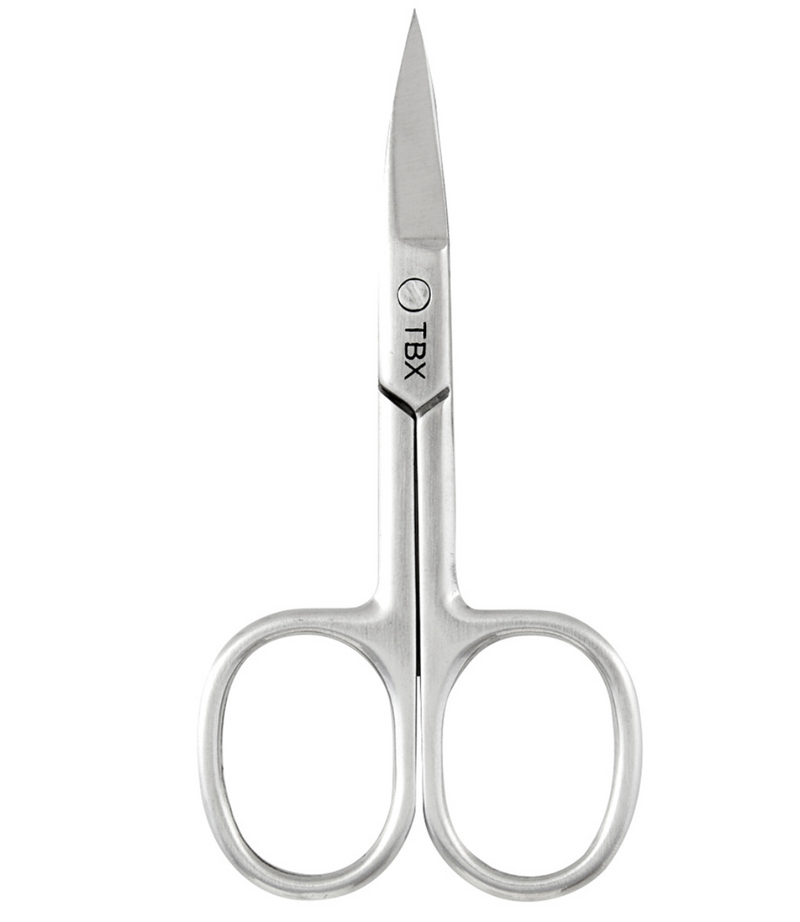 TBX Stainless Steel Nail Scissors Manicure Salon Grade Sharp 