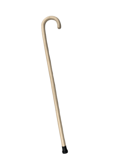 93cm WOODEN WALKING STICK Wood Cane Pole Carved Varnished Deluxe Sturdy - Beige Payday Deals