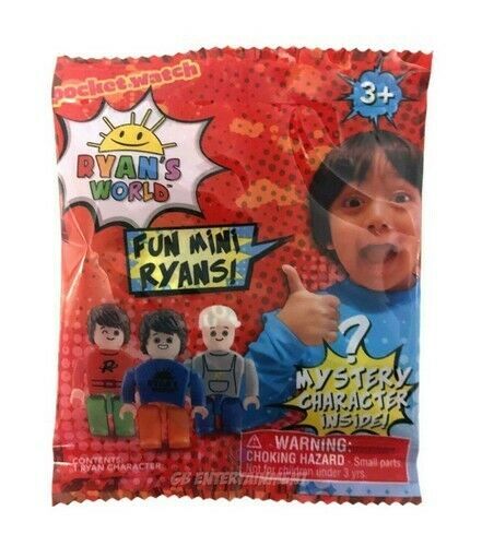 Ryans World Fun Mini Ryans! Mini Brick Figures Assorted