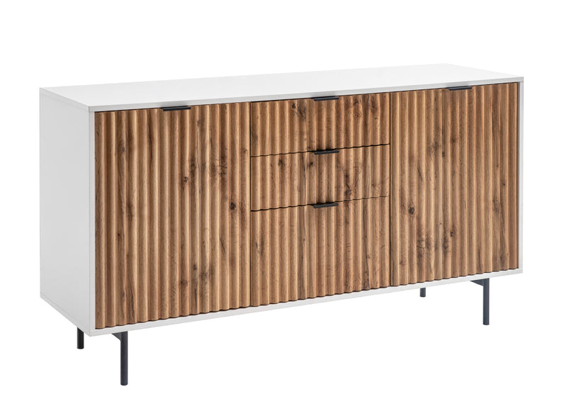 Chelsea 2 Door 3 Drawer Sideboard Buffet | Stylish Storage Solution with Dresser for Dining and Living Room