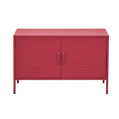 Artiss Buffet Sideboard Metal Cabinet - BASE Pink