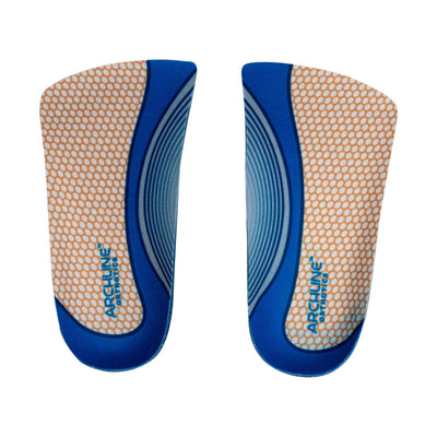 ARCHLINE 3/4 Slim Orthotics Plantar Fasciitis Insoles Balance Support Relief