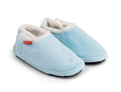 ARCHLINE Orthotic Slippers Closed Scuffs Pain Relief Moccasins - Sky Blue