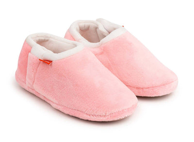 ARCHLINE Orthotic Slippers Closed Scuffs Pain Relief Moccasins - Pink