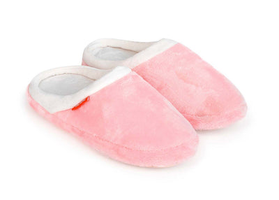 ARCHLINE Orthotic Slippers Slip On Arch Scuffs Pain Relief Moccasins - Pink