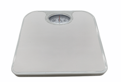130kg Mechanical Bathroom Scales Weight Checker Kilo Kg Kilograms - White