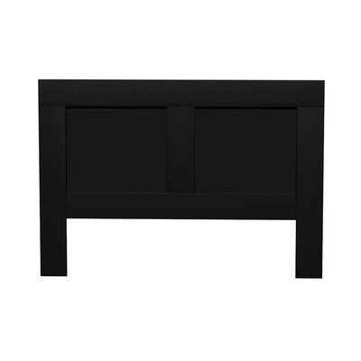 Artiss Bed Head Headboard Queen with Shelves - CABI Black