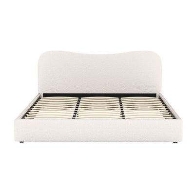 Artiss Bed Frame King Size Boucle DARA