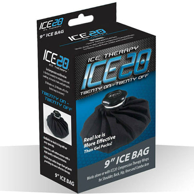 ICE 20 9" Ice Bag Compression Therapy Wrap Cold