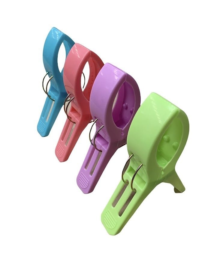16x JUMBO PLASTIC CLOTHES PEGS Laundry Clips Washing Line Clothespin Fastener