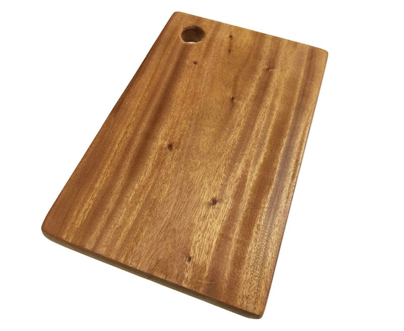 Hard Wood Hygienic Cutting Wooden Chopping Board Natural Kitchen 44.5 x 30 x 2cm