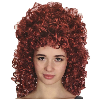 LONG CURLY WIG Hair Costume Cosplay Party Wavy Fancy Dress Ladies Accessory