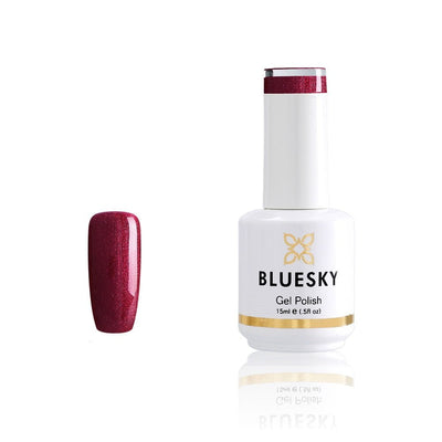 Bluesky 80509 Red Baroness Gel Nail Polish 15ml Perfect Manicure