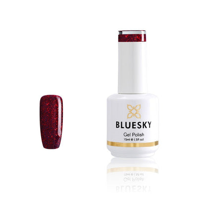 Ruby Ritz Gel Nail Polish 15ml Bluesky 80545 Perfect Manicure