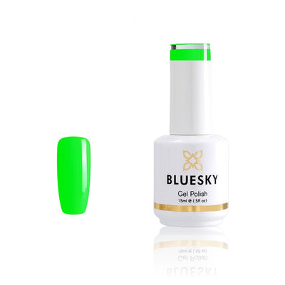 Bluesky Neon2 Neon Lime Gel Nail Polish 15ml Bright And Vibrant Nails