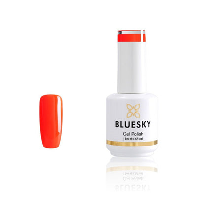 Bluesky Neon5 Orange Zest Gel Nail Polish 15ml Vibrant Color And Shine