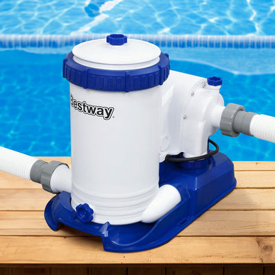Bestway Pool Pump Cartridge Filter 2500GPH 9463L/H Flowclear™ Filters Cleaner