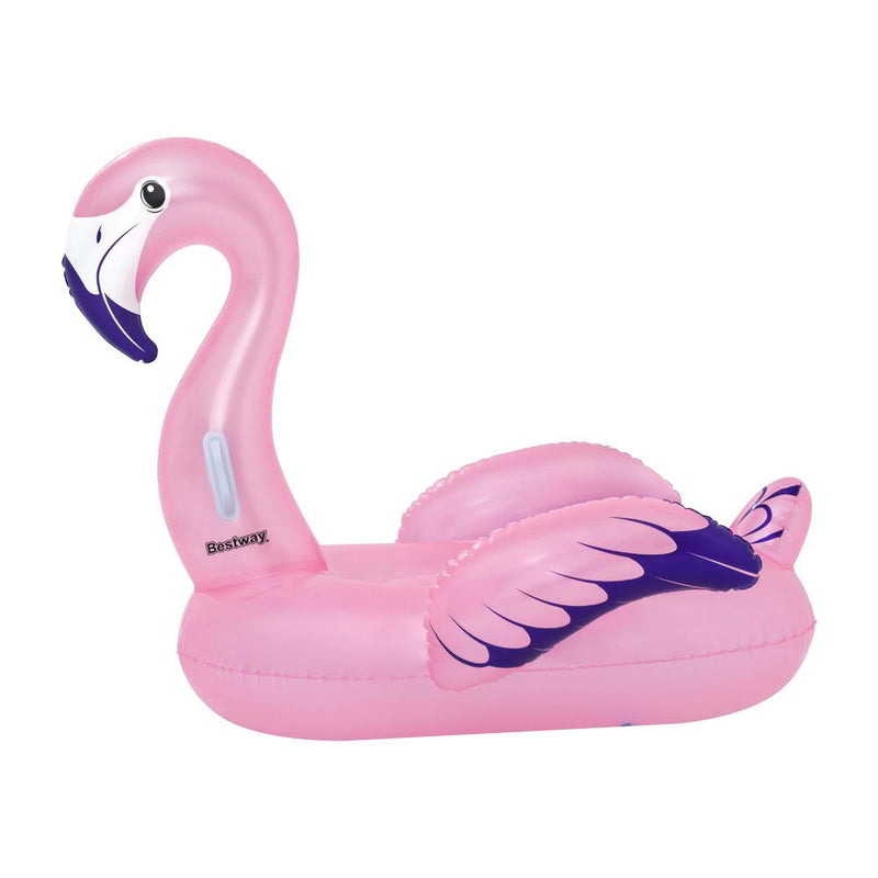 Bestway Flamingo Rider Ride On Float Floating Seat Pool Lounger 1.43Mx1.53M