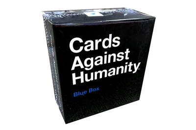 Cards Against Humanity Set Card Game Family Party Gift Expansion - Blue Box