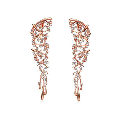 Culturesse Aracelia Glamour Walk Statement Earrings