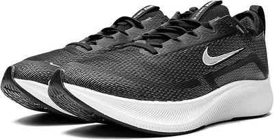 Nike Womens Zoom Fly 4 Running Shoes Sneakers - Black/White-Off Noir-Anthracite