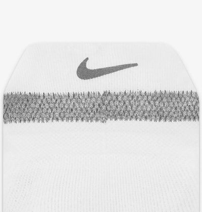 Nike Spark Cushioned No Show Socks CU7201-100 White Size 10-11.5