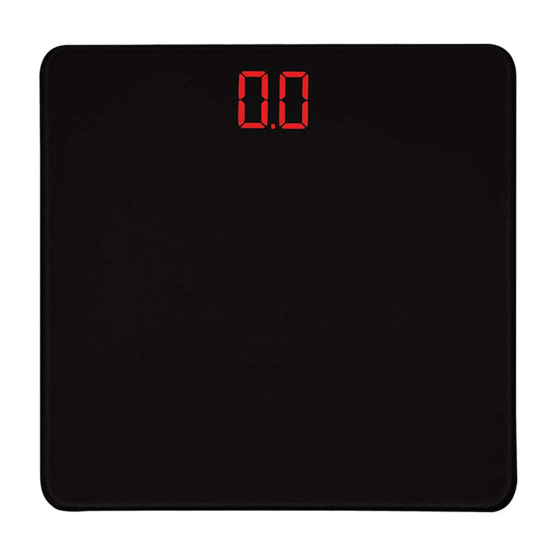 Clevinger 180kg Digital Glass Bathroom Scales in Black