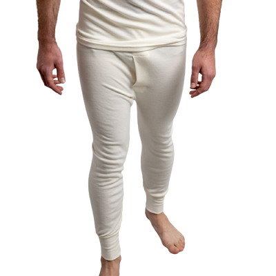 Mens Merino Wool Blend Long Johns Thermal Pants Underwear Thermals Base Layer