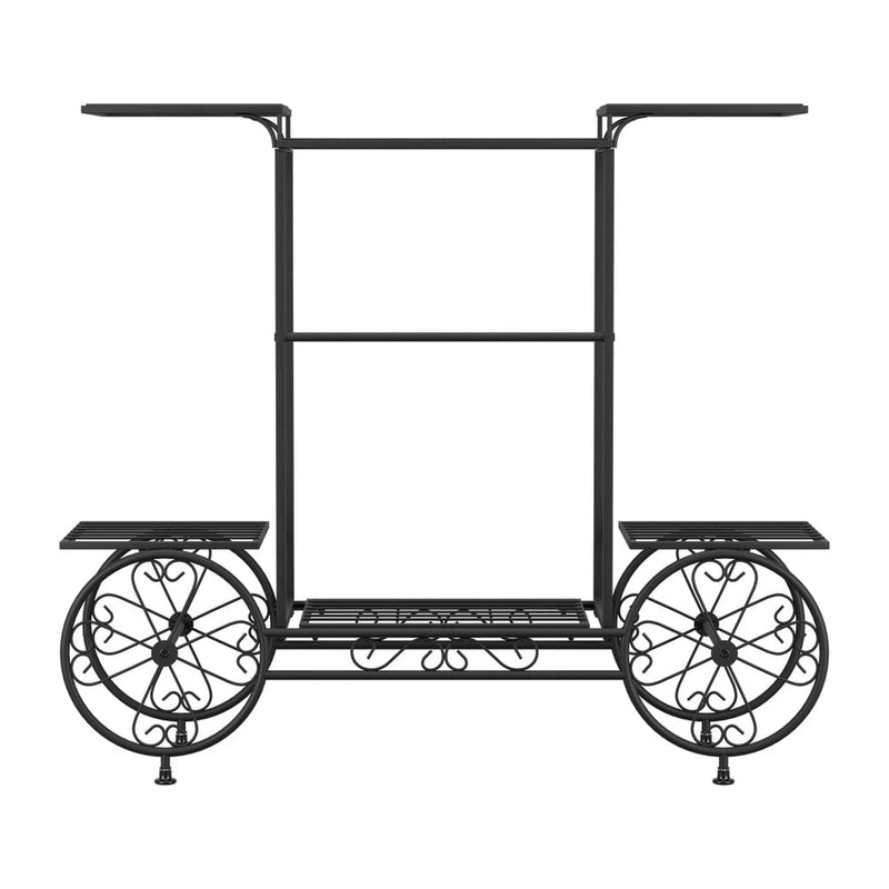 Artiss Plant Stand 6 Tier Iron 4 Wheeler