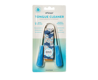 Dr Tung's TONGUE CLEANER Dental Hygiene Stainless Steel Scraper Dr. Tungs