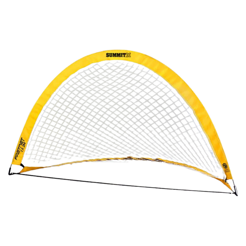 Summit Pop Up Teardrop Advance FFA Half Dome Training Football Soccer Goal 2mx1m