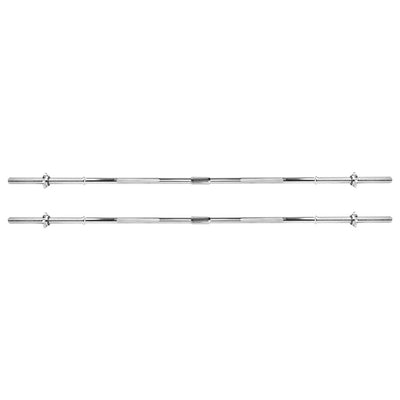 Everfit 168CM 5.5FT Barbell Bar Fitness Weight Plates Dumbbells Row