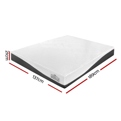 Giselle Bedding Memory Foam Mattress Bed Cool Gel Non Spring 21cm Double