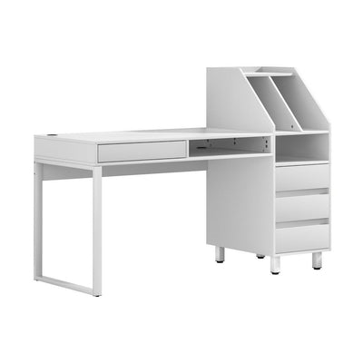 Artiss Computer Desk Office Study Desks Table Drawer Bookshelf