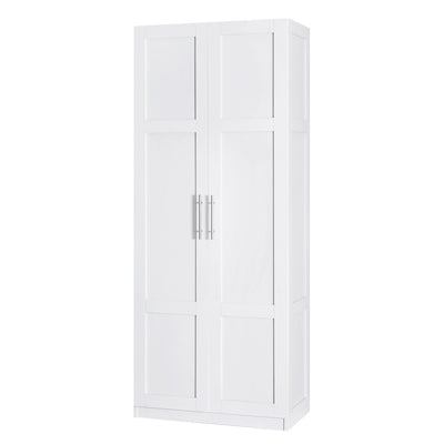 Artiss 2 Door Buffet Sideboard Cupboard Cabinet Pantry White