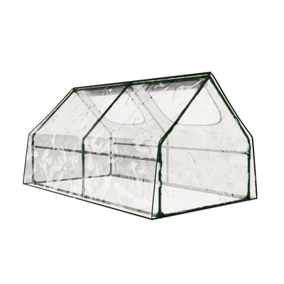 232m(3W VEVOR Walk-in Tunnel Greenhouse 9.58x6.43x6.23ft Galvanized Frame PE Cover White 232m(3W VEVOR Walk-in Tunnel Greenhouse 9.58x6.43x6.23ft Galvanized Frame PE Cover White