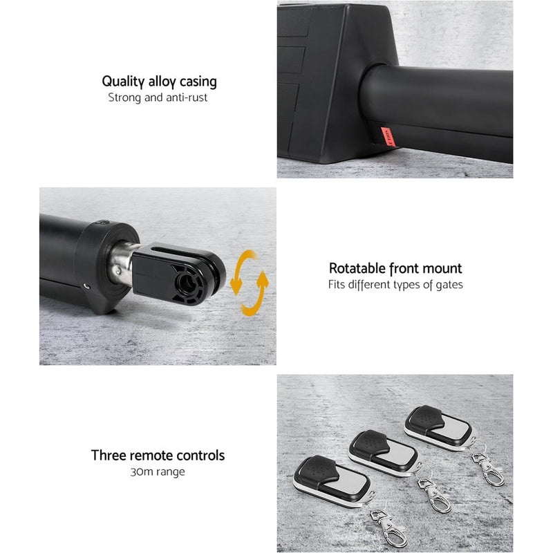 Automatic Electric Gate Opener Single Swing 300KG 5M