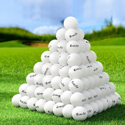 Everfit 120pcs Golf Ball Set Reusable Distance Golf Balls Practice Training