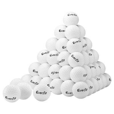 Everfit 60pcs Golf Ball Set Reusable Distance Golf Balls Practice Training