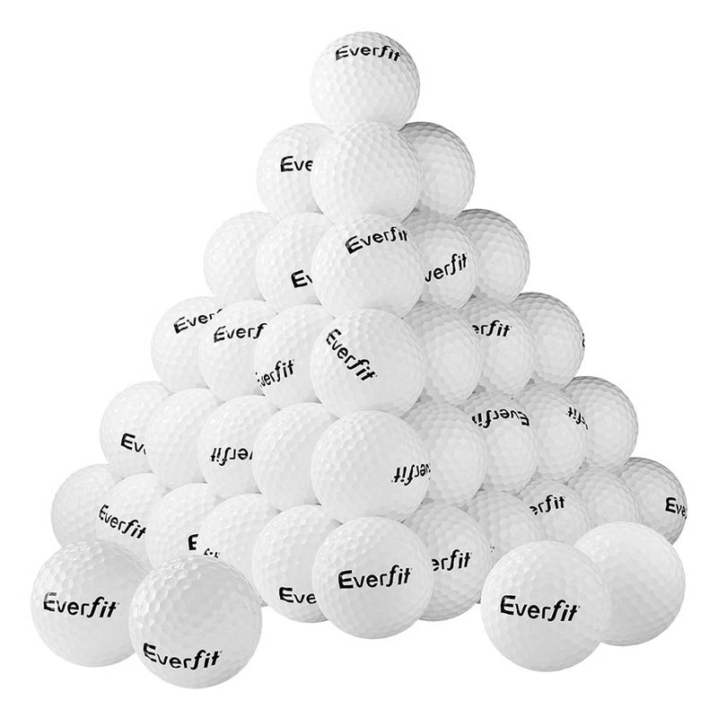 Everfit 60pcs Golf Ball Set Reusable Distance Golf Balls Practice Training