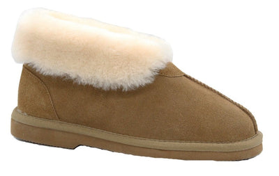 GROSBY Womens Princess UGG Boots Genuine Sheepskin Suede Leather Slippers