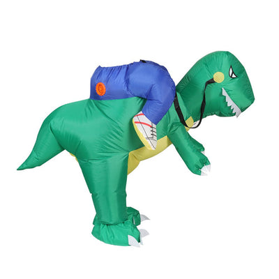 Inflatable Dinosaur Costume Adult Suit Blow Up Party Fancy Dress Halloween Cosplay