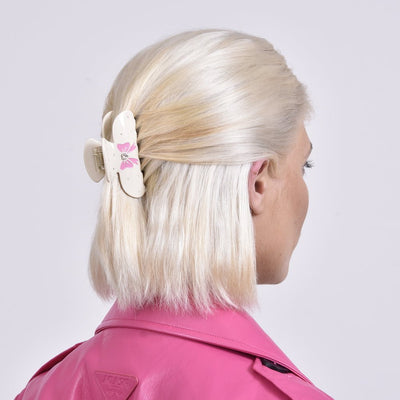 Culturesse Alessia Bow Print Hair Claw