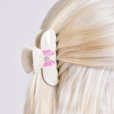 Culturesse Alessia Bow Print Hair Claw