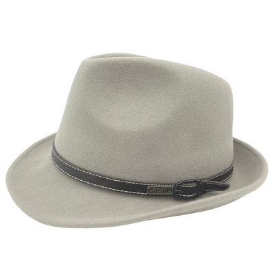 JACARU Australian Wool Hat Trilby Fedora 100% WOOL Crushable Travel Genuine 1848