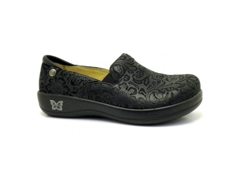 Black Embossed Paisley