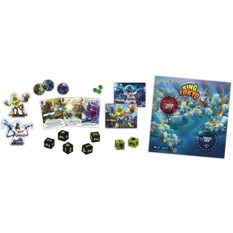 King Of Tokyo Board Game Party Home Games - 2nd Edition