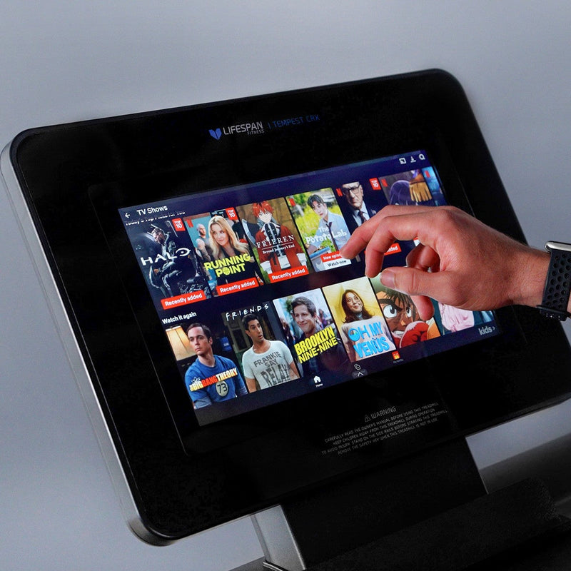 Tempest CRX Commercial Smart Treadmill with 15.6" TFT Touch Display