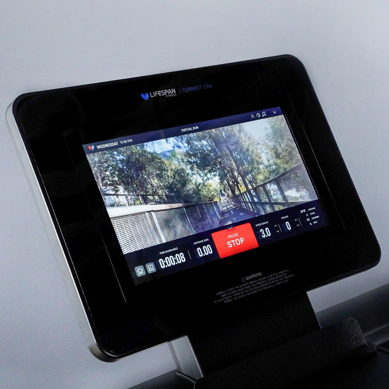 Tempest CRX Commercial Smart Treadmill with 15.6" TFT Touch Display